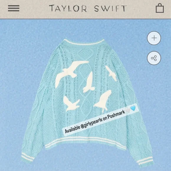 1989 Cardigan (Taylor’s Version) Offical Taylor Swift Merch / Cardigan NEW - Picture 3 of 17